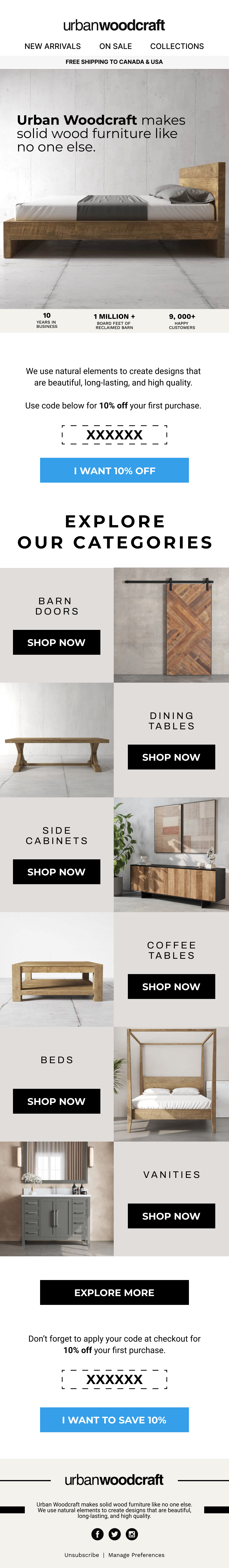 Email Crew campaign design 1