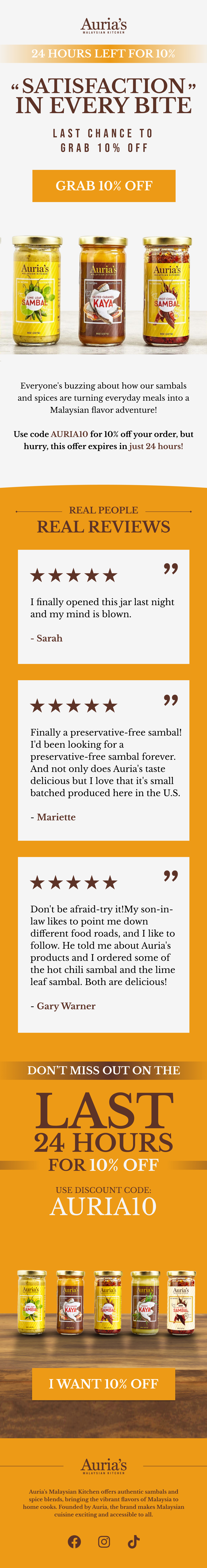 Email Crew campaign design 3